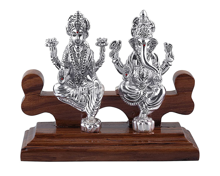 Silver Laxmi Ganesh