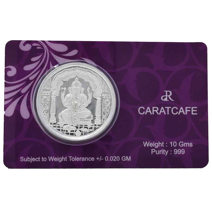 silver coin for pooja