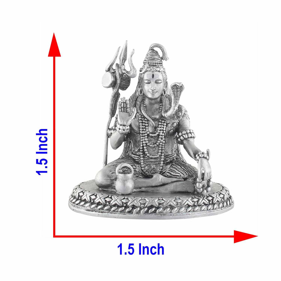 size of shiva idol