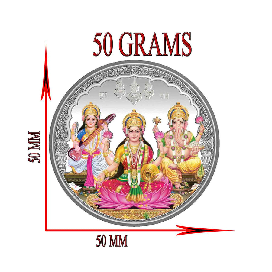 silver coin 50 grams
