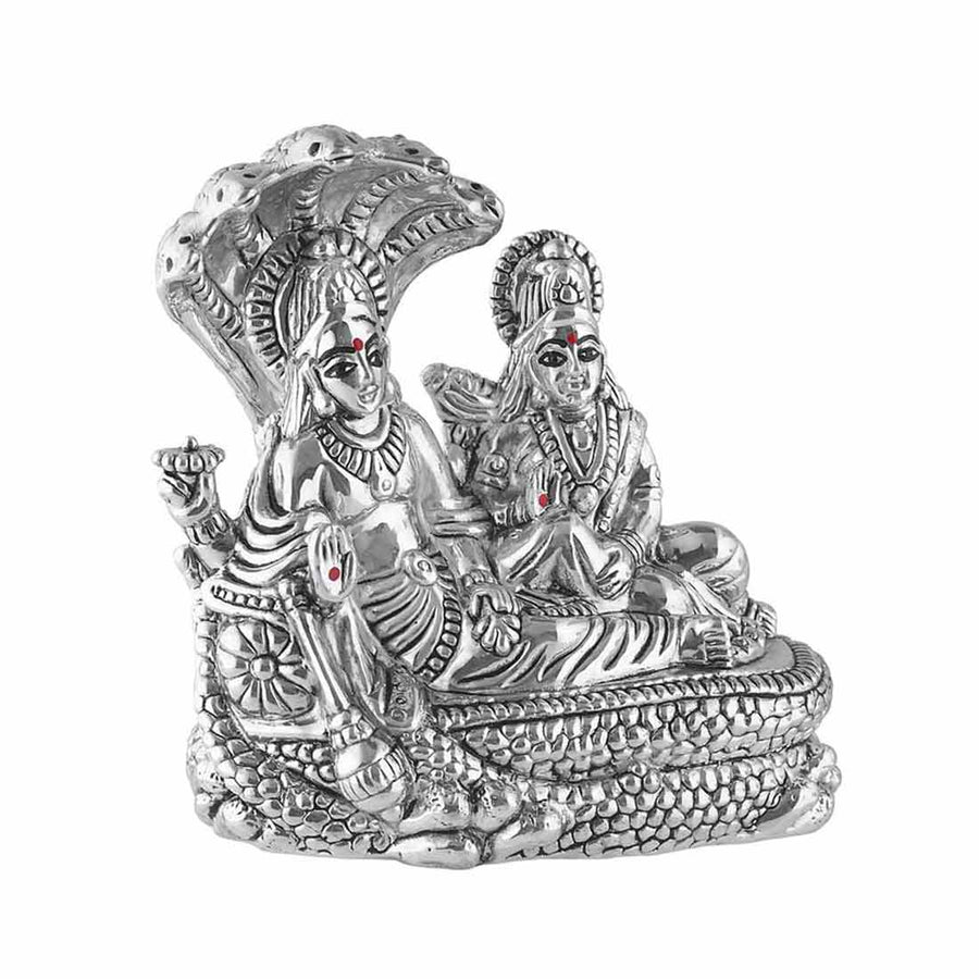 vishnu Narayan laxmi on snake idol