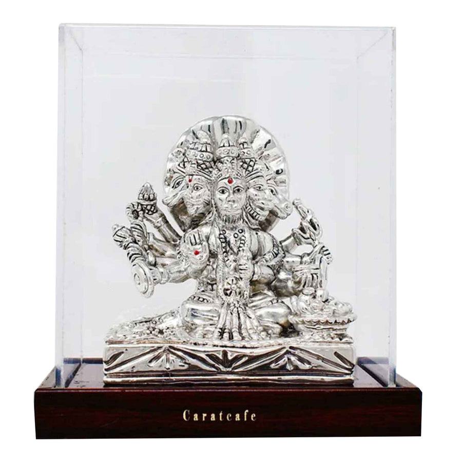Silver hanuman for temple